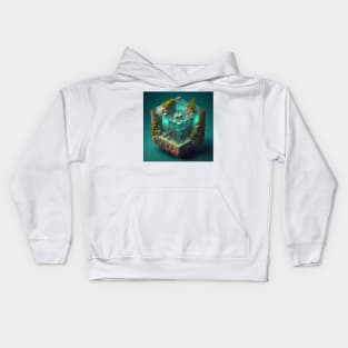 My small worlds : Underwater 2 Kids Hoodie